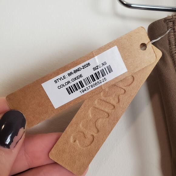 NWT Skims Fits Everybody Bandeau Oxide XS - Picture 3 of 8